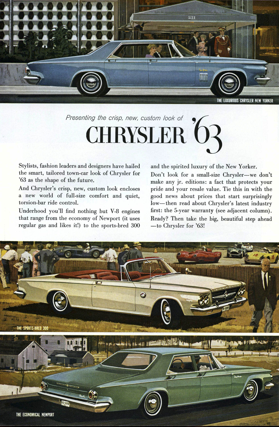 1963 Chrysler Auto Advertising